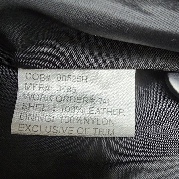 Bagatelle Black Leather Trench Coat with Belt - Picture 11 of 14